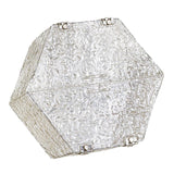 Maxbell Gift Box for Presents with Lid Closure for Anniversary Graduations Christmas Hexagonal