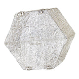 Maxbell Gift Box for Presents with Lid Closure for Anniversary Graduations Christmas Hexagonal