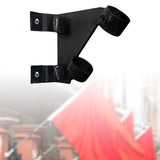 Maxbell Flag Pole Holder with Mounting Accessories Garden Decoration Strong 45 Wedge