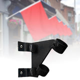 Maxbell Flag Pole Holder with Mounting Accessories Garden Decoration Strong 45 Wedge