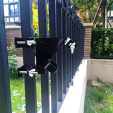 Maxbell Flag Pole Holder with Mounting Accessories Garden Decoration Strong 45 Wedge
