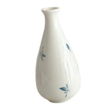 Maxbell Decorative Vase Ceramic Traditional Flower Vessel for Home Fireplace Desktop 3.3cmx16cm