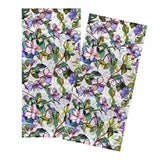 Maxbell Glass Sticker Colorful Flowers Window Sticker for Bedroom Farmhouse Bathroom