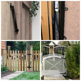 Maxbell Door Closer Spring 10.43‘‘ Multifunctional Automatic Gate Closure for Wooden