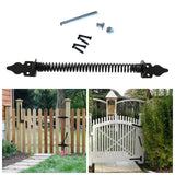 Maxbell Door Closer Spring 10.43‘‘ Multifunctional Automatic Gate Closure for Wooden