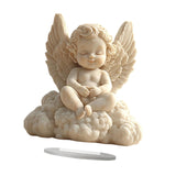 Maxbell Praying Angel Waterproof Wings Angel 2D Flat Acrylic for Patio Lawn Entryway