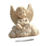 Maxbell Praying Angel Waterproof Wings Angel 2D Flat Acrylic for Patio Lawn Entryway
