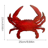 Maxbell Crab Wall Art Decor Beach Design Patio Living Room Outdoor Indoor Decoration