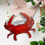 Maxbell Crab Wall Art Decor Beach Design Patio Living Room Outdoor Indoor Decoration