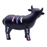 Maxbell Halloween Cattle Statue Halloween Animal Decoration for Patio Office Balcony
