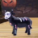 Maxbell Halloween Cattle Statue Halloween Animal Decoration for Patio Office Balcony