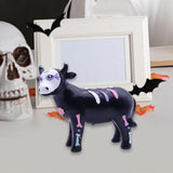 Maxbell Halloween Cattle Statue Halloween Animal Decoration for Patio Office Balcony