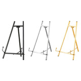 Maxbell Wedding Sign Easel Stand Creative Picture Stand for Party Exposition Wedding Black