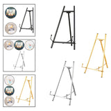 Maxbell Wedding Sign Easel Stand Creative Picture Stand for Party Exposition Wedding Black