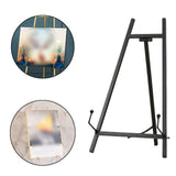 Maxbell Wedding Sign Easel Stand Creative Picture Stand for Party Exposition Wedding Black