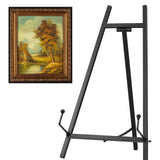 Maxbell Wedding Sign Easel Stand Creative Picture Stand for Party Exposition Wedding Black