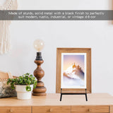 Maxbell Wedding Sign Easel Stand Creative Picture Stand for Party Exposition Wedding Black