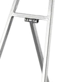 Maxbell Wedding Sign Easel Stand Creative Picture Stand for Party Exposition Wedding Silver