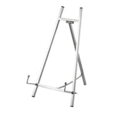 Maxbell Wedding Sign Easel Stand Creative Picture Stand for Party Exposition Wedding Silver