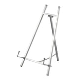Maxbell Wedding Sign Easel Stand Creative Picture Stand for Party Exposition Wedding Silver