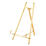 Maxbell Wedding Sign Easel Stand Creative Picture Stand for Party Exposition Wedding Gold