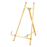 Maxbell Wedding Sign Easel Stand Creative Picture Stand for Party Exposition Wedding Gold