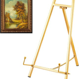 Maxbell Wedding Sign Easel Stand Creative Picture Stand for Party Exposition Wedding Gold