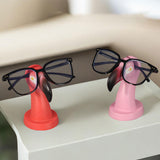 Maxbell Flamingo Shape Eyewear Display Stand Lightweight Fashionable Resin Sculpture Red