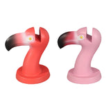 Maxbell Flamingo Shape Eyewear Display Stand Lightweight Fashionable Resin Sculpture Red