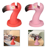 Maxbell Flamingo Shape Eyewear Display Stand Lightweight Fashionable Resin Sculpture Red