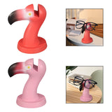 Maxbell Flamingo Shape Eyewear Display Stand Lightweight Fashionable Resin Sculpture Red
