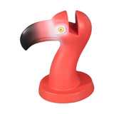 Maxbell Flamingo Shape Eyewear Display Stand Lightweight Fashionable Resin Sculpture Red