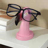 Maxbell Flamingo Shape Eyewear Display Stand Lightweight Fashionable Resin Sculpture Pink