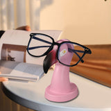 Maxbell Flamingo Shape Eyewear Display Stand Lightweight Fashionable Resin Sculpture Pink