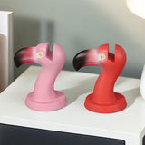 Maxbell Flamingo Shape Eyewear Display Stand Lightweight Fashionable Resin Sculpture Pink
