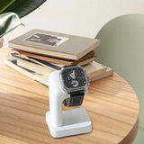 Maxbell Watch Display Stand Home Decor Compact for Home Watch Enthusiasts Countertop White