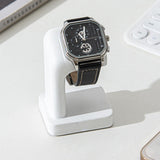 Maxbell Watch Display Stand Home Decor Compact for Home Watch Enthusiasts Countertop White