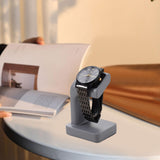 Maxbell Watch Display Stand Home Decor Compact for Home Watch Enthusiasts Countertop Gray