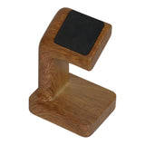 Maxbell Watch Display Stand Home Decor Compact for Home Watch Enthusiasts Countertop Brown