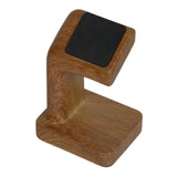 Maxbell Watch Display Stand Home Decor Compact for Home Watch Enthusiasts Countertop Brown