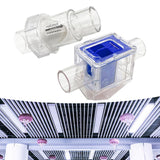 Maxbell Air Conditioner Drainage Check Valve for Ducted Machines Ceiling Units Malls White