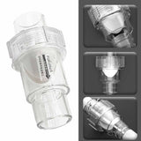 Maxbell Air Conditioner Drainage Check Valve for Ducted Machines Ceiling Units Malls White