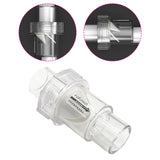 Maxbell Air Conditioner Drainage Check Valve for Ducted Machines Ceiling Units Malls White