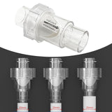 Maxbell Air Conditioner Drainage Check Valve for Ducted Machines Ceiling Units Malls White
