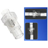 Maxbell Air Conditioner Drainage Check Valve for Ducted Machines Ceiling Units Malls White