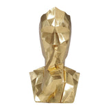 Maxbell Resin Thinker Statue Home Decor Abstract Figurine for Desk Cabinet Bookshelf No Speak