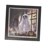 Maxbell Halloween Sign Horror Atmosphere Supplies Decorations for Table Shelf Indoor