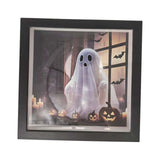 Maxbell Halloween Sign Horror Atmosphere Supplies Decorations for Table Shelf Indoor