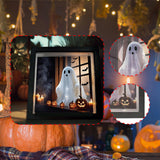 Maxbell Halloween Sign Horror Atmosphere Supplies Decorations for Table Shelf Indoor