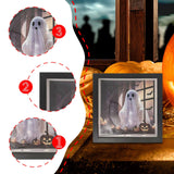 Maxbell Halloween Sign Horror Atmosphere Supplies Decorations for Table Shelf Indoor
